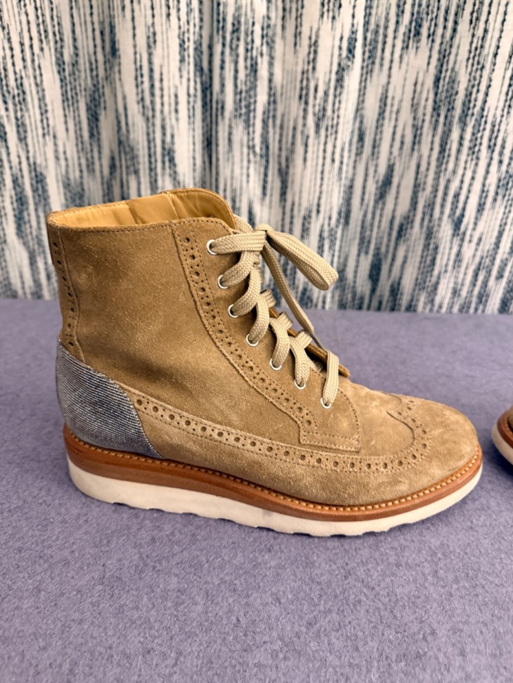 The Office Of Angela Scott Suede Boots - Picture 2 of 6